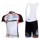 Cube Fintro Pro Team Fietsshirt Korte mouw Korte fietsbroeken Bib met zeem Kits wit zwart 4234