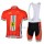 Ferrari Team castelli Cipollini Fietspakken Fietsshirt Korte+Korte koersbroeken Bib 973