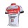 Giant Sram Pro Team Fietsshirt Korte mouw rood wit 191