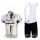 HTC-Highroad Pro Team Fietsshirt Korte mouw Korte fietsbroeken Bib met zeem Kits wit 253