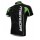Merida 2014 Fietsshirt Korte mouw Black groen wit 1113