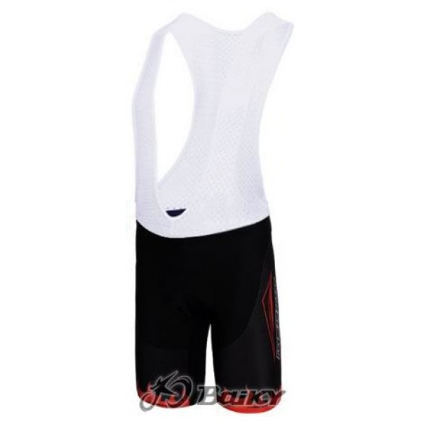 Merida Multivan Flex Stay Korte fietsbroeken Bib met zeem zwart rood 358