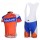 Rabobank Pro Team Fietspakken Fietsshirt Korte+Korte koersbroeken Bib roze blauw 4305