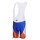 Rabobank Pro Team Korte fietsbroeken Bib met zeem roze blauw 4586