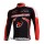 Subaru Peak Bar Team Fietsshirt lange mouw zwart rood 4507