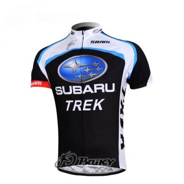 Subaru Trek Pro Team Fietsshirt Korte mouw zwart 3946