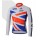 Team Sky Great Britain Verenigd Koninkrijk Fietsshirt lange mouw 772