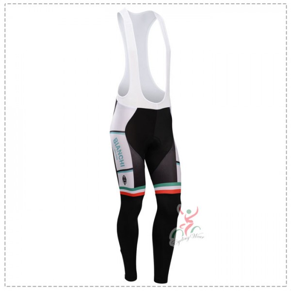 Bianchi 2014 Lange Fietsbroeken Bib Blauw Zwart 846