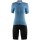 Dames CRAFT Hale Glow Wielerkleding Wielershirt Korte Mouw+Korte Fietsbroeken Blauw 5VP06 5VP06