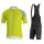 GORE WEAR GORE C3 Line Fietskleding Wielershirt Korte Mouw+Korte Fietsbroeken Bib Blauw Groen P02O2 P02O2