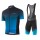 2020 LOFFLER Evo Fietskleding Wielershirt Korte Mouw+Korte Fietsbroeken Bib Blauw Zwart 8KYOP 8KYOP