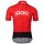 2020 POC Essential Road Logo Fietsshirt Korte Mouw Rood U62SV U62SV