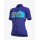 2020 Ale Ibisco Dames Fietsshirt Korte Mouw Blau 2020123