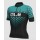 Ale PR-S Hexa Fietsshirt Korte Mouw zwart-türkis L13351319-02 2020157