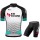 2021 BIKEEXCHANGE Team Fietskleding Fietsshirt Korte Mouw+Korte Fietsbroeken Bib 686