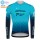 2021 Winter Fleece Astana Pro Team Fietsshirt Lange Mouw 736