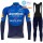 2021 Winter Fleece Deceuninck quick step Pro Team Fietskleding Fietsshirt Lange Mouw+Lange Fietsbroek Bib 926