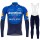 2021 Deceuninck quick step Pro Team Fietskleding Fietsshirt Lange Mouw+Lange Fietsbroek Bib 1009