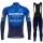 2021 Deceuninck quick step Pro Team Fietskleding Fietsshirt Lange Mouw+Lange Fietsbroek Bib 1010