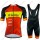 MMR Spain 2021 Wielerkleding Set Fietsshirts Korte Mouw+Korte Wielerbroek Bib 2021347