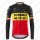 Jumbo Visma 2021 Belgium Maillot Cyclisme Manches Longe 2021216