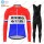 Winter Thermal Fleece Jumbo Visma 2021 Dutch Wielerkleding Set Fietsshirts Lange Mouw+Lange Fietsrbroek Bib 2021233
