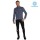 2019 Casteli DE grijs Thermo Wielerkleding Set Wielershirts lange mouw+fietsbroek lang met BYFH960