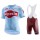 2019 Katusha Alpecin Fietskleding Set Fietsshirt Korte Mouw+Korte fietsbroeken WUTL855