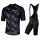 2019 Nalini Podio 20 zwart Fietskleding Set Fietsshirt Korte Mouw+Korte fietsbroeken GYTG715