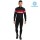 2019 Nalini Warm 20 zwart-rood Thermo Wielerkleding Set Wielershirts lange mouw+fietsbroek lang met OHFJ787