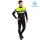 2019 Nalini Warm 20 zwart-geel Thermo Wielerkleding Set Wielershirts lange mouw+fietsbroek lang met UNRV969