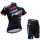 Profteams 2017 Felt Fietskleding Set Fietsshirt Korte mouw+Korte fietsbroeken 808EHJEL 2017082206