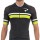 Pinarello Pro team 2017 Corsa Fietsshirt Korte Mouw-zwart geel 854RXJNO 2017082298