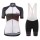 Dames Santini Stella 2017 wit FIetskleding Set Wielershirt Korte Mouw+Korte Fietsbroeken Bib 781NSPYR 2017082356