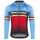 2017 Ridley Rincon blauw-rood Fietsshirt lange mouw 2549