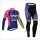 Lampre Merida 2014 Fietskleding Fietsshirt lange mouw+lange fietsbroeken 1284