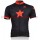 Mellow Johnny-s rood Zwart Fietsshirt Korte Mouw 201717135