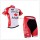 CERVELO Team 2016 wit rood Fietskleding Fietsshirt Korte+Korte fietsbroeken 201717061