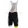 Chianti Korte Fietsbroeken Bib Fluo jaune 201717071