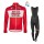2017 Lotto Soudal Rood Wielerkleding Wielershirt lange mouw+Lange fietsbroeken Bib 170418190