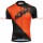 2017 Ktm Oranje-Zwart Wielerkleding Wielershirt Korte Mouw 20176930