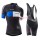 2016 Orbea Team Pro zwart-Blauw Dames Wielerkleding Wielershirt Korte+Korte Fietsbroeken Bib 213632