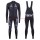 2016 GCN Sleek H20 zwart Set Wielerkleding Wielershirt lange mouw+Lange fietsbroeken Bib 213615