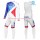 2016 Team FDJ wit Winter Set Wielerkleding Wielershirt lange mouw+Lange fietsbroeken Bib 213591
