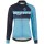 2016 Scott RC zwart-Blauw Dames Wielerkleding Wielershirt lange mouw 213683