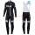 2016 Sportful Italy IT zwart Winter Set Wielerkleding Wielershirt lange mouw+Lange fietsbroeken Bib 213733