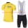 2017 Tour De France Geel Fietskleding Fietsshirt Korte+Korte Fietsbroeken Bib 20176957