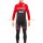 2017 Wilier Pro Team rood-zwart Fietskleding Fietsshirt lange mouw+Lange fietsbroeken 213761