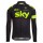 2016 Sky Team Fluo Wielerkleding Wielershirt lange mouw 213703