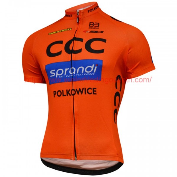 2017 CCC SPRANDI Wielerkleding Wielershirt Korte Mouw 20176902 2017 CCC SPRANDI Wielerkleding Wielershirt Korte Mouw 20176902